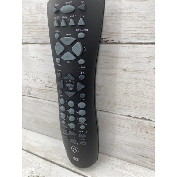 GE DVD Remote Control Replacement CRK760C1 TV Original Equipment OEM - Picture 10 of 12